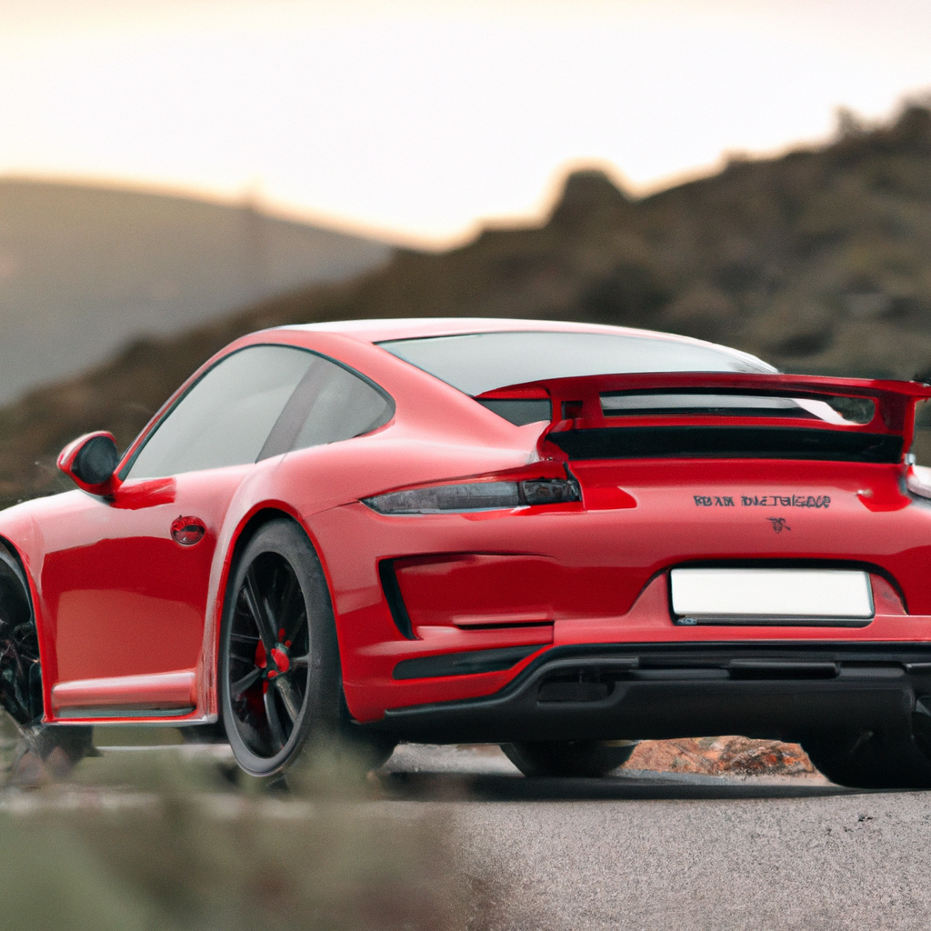 Porsche 911 Turbo S Vermelho